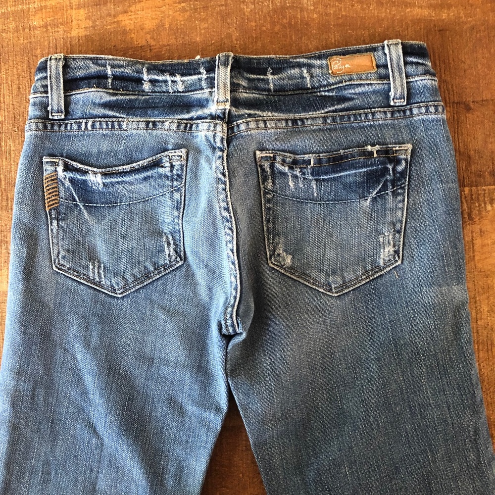 Paige Jimmy Jimmy Skinny Jeans in Beachwood size 26